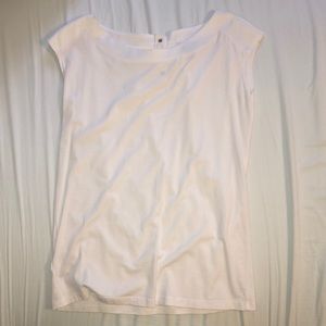 white ann taylor shirt